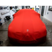 Ochranná plachta na auto Poká Premium Equipment Premium Quality Car Cover Red - Combi / SUV