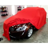 Ochranná plachta na auto Poká Premium Equipment Premium Quality Car Cover Red - Combi / SUV