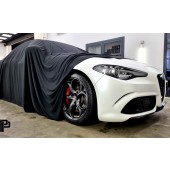 Ochranná plachta na auto Poká Premium Equipment Premium Quality Car cover Black - Hatchback / Sedan