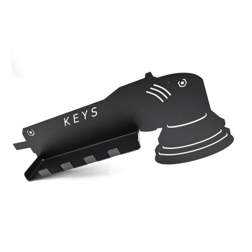 Vešiak na kľúče Poka Premium Hanger for car keys in shape of polishing machine with additional shelf