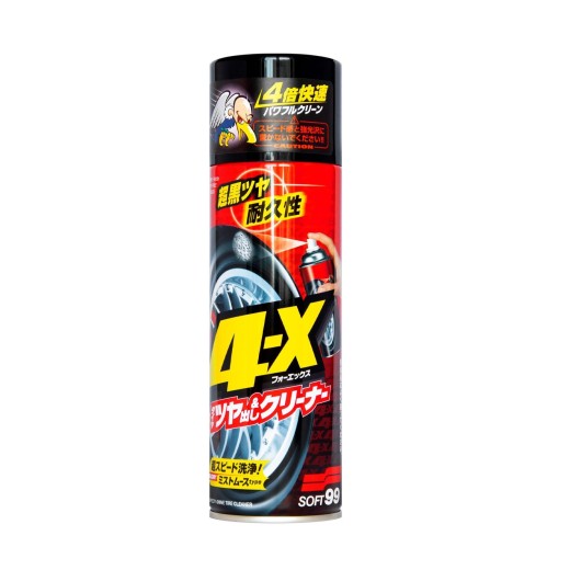 Čistič a impregnácia pneumatík Soft99 4-X Tire Cleaner (470 ml)