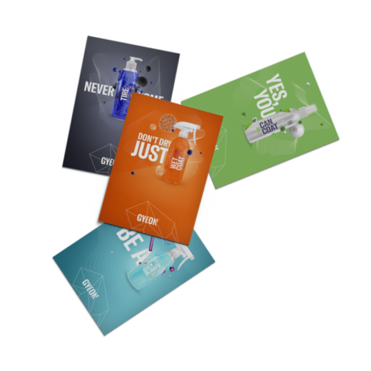 Gyeon Product Postcards (11 pcs)