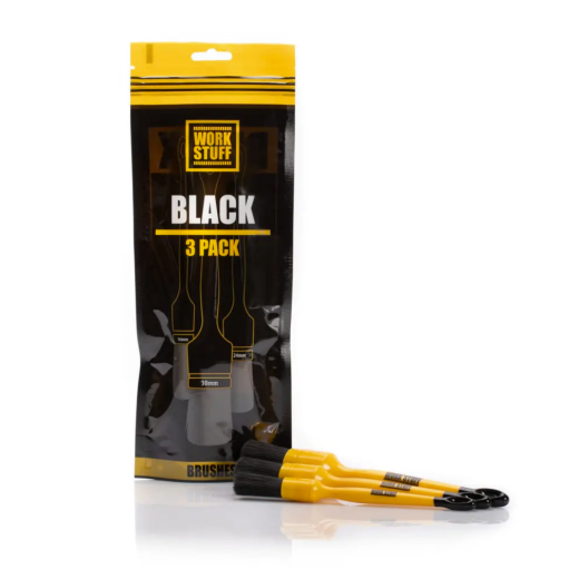 Work Stuff Detailing Brush Black 3-Pack