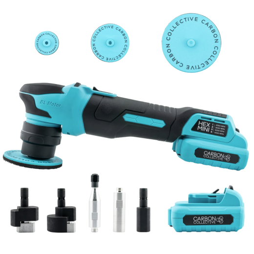 Carbon Collective Hex Mini - Cordless Mini Polisher