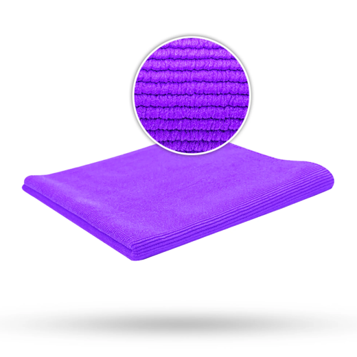 Mikrovláknová utierka Liquid Elements Polishing Towel Purple - 400 GSM 40 x 40 cm