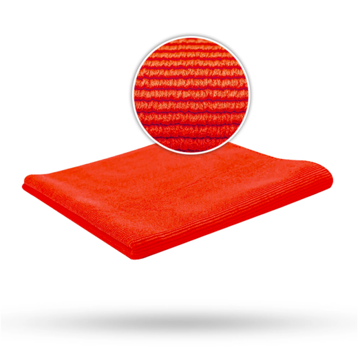 Mikrovláknová utierka Liquid Elements Polishing Towel Red - 400 GSM 40 x 40 cm