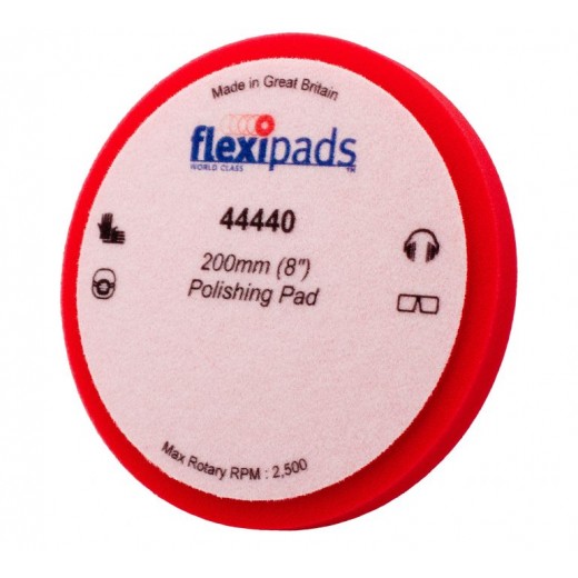 Leštiaci kotúč Flexipads Red Ultra Soft Polishing Grip 200 x 30