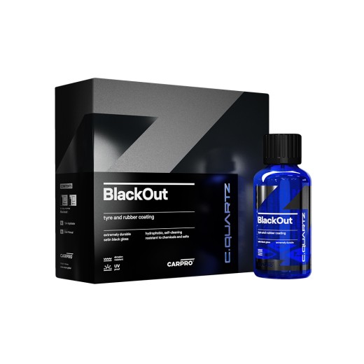 Špičková ochrana na pneumatiky CarPro BlackOut (50 ml)