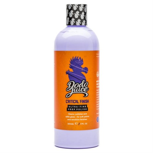 Čistič laku a leštidlo Dodo Juice Critical Finish - Ultra-fine Cut Polish and Pre-wax Cleanser (500 ml)