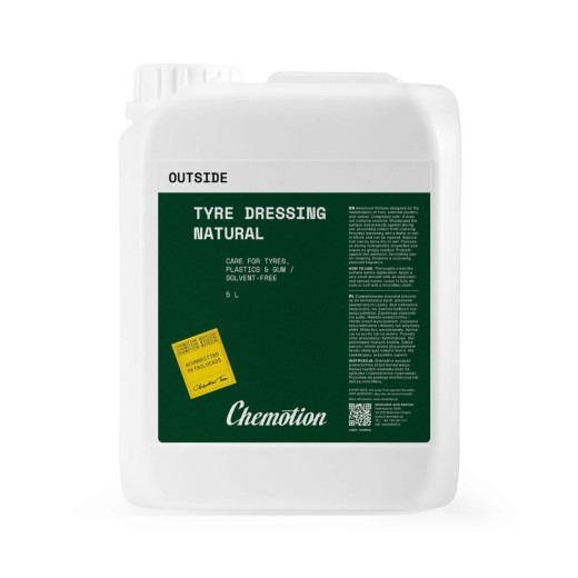 Prípravok na oživenie pneumatík a plastov Chemotion Tyre Dressing Natural (5000 ml) New