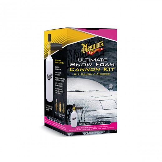 Sada napeňovača a autošampónu Meguiar's Ultimate Snow Foam Cannon Kit