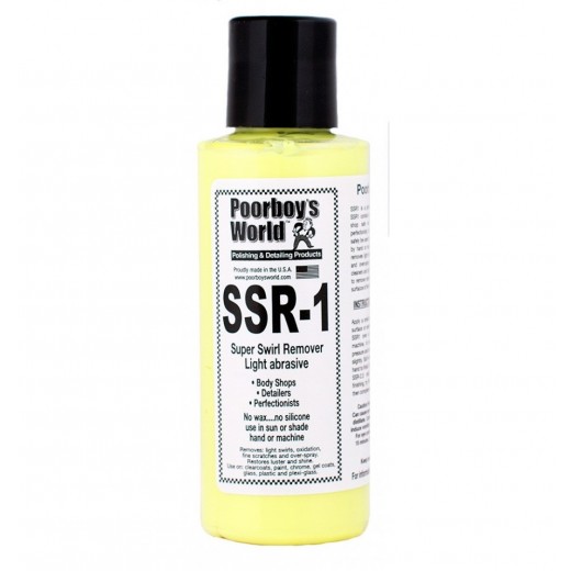 Jemná leštenka Poorboy's SSR 1 Light Abrasive Swirl Remover (118 ml)