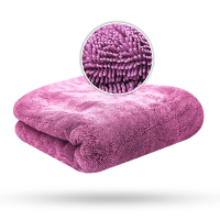 Sušiaci uterák Liquid Elements Drying Towel Black Hole XL Pink - 1300 GSM 50 x 80 cm