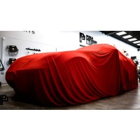 Ochranná plachta na auto Poká Premium Equipment Premium Quality car cover red with welt - Hatchback / Sedan