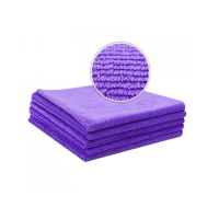 Mikrovláknové utierky Liquid Elements All-Purpose Purple Microfiber Cloth Value Set of 5 - 310 GSM 40 x 40 cm